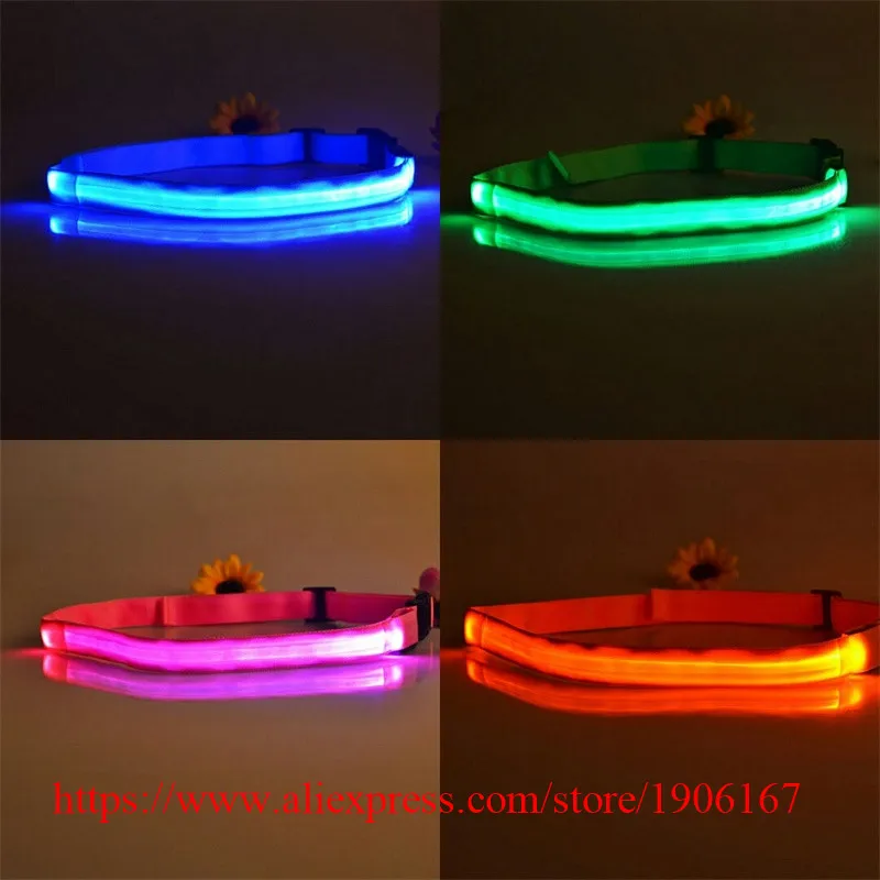

New Design LED Light Waistband High Quality Safety Reflective Luminous Belt Led Bicycle Jogger Runway Flashing Girdle