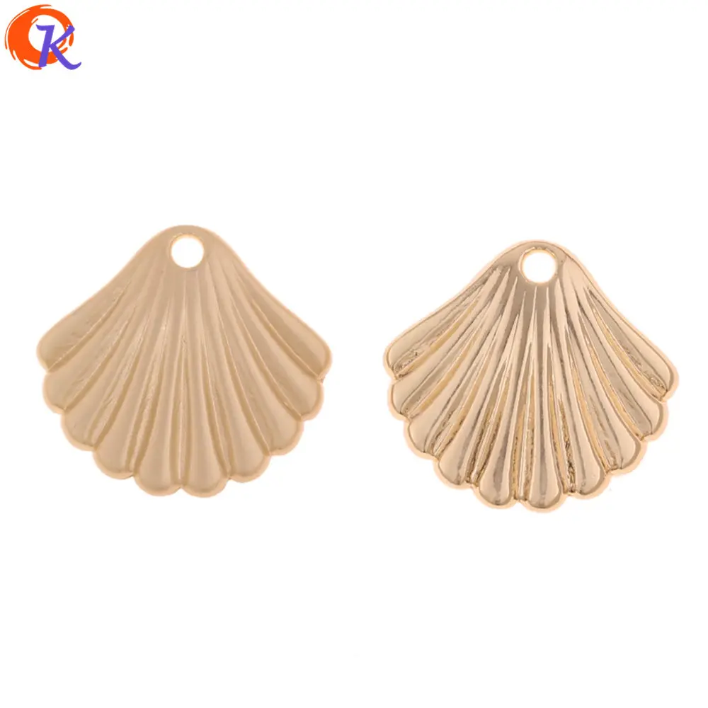 

Cordial Design 100Pcs 18*19MM Jewelry Accessories/Earrings Connectors/Shell Shape/DIY Jewelry Making/Hand Made/Earring Findings