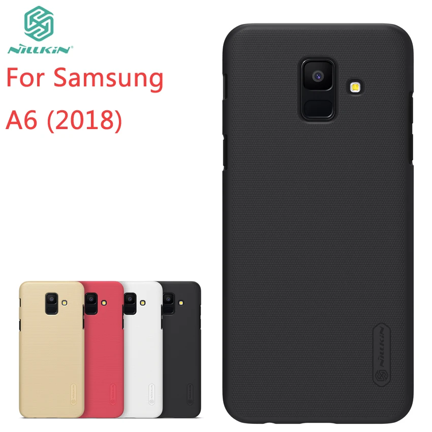 

For Samsung Galaxy A6 2018 Case NILLKIN Pc Case For Samsung Galaxy A6 2018 Fitted Cases Super Frosted Shield For Samsung A6 2018