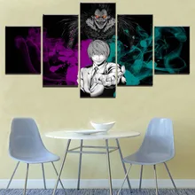 Death Note Movie Science Fiction Cartoon Movie Painting Canvas Wall Art Picture Home Decoration Living Room Canvas Painting living death