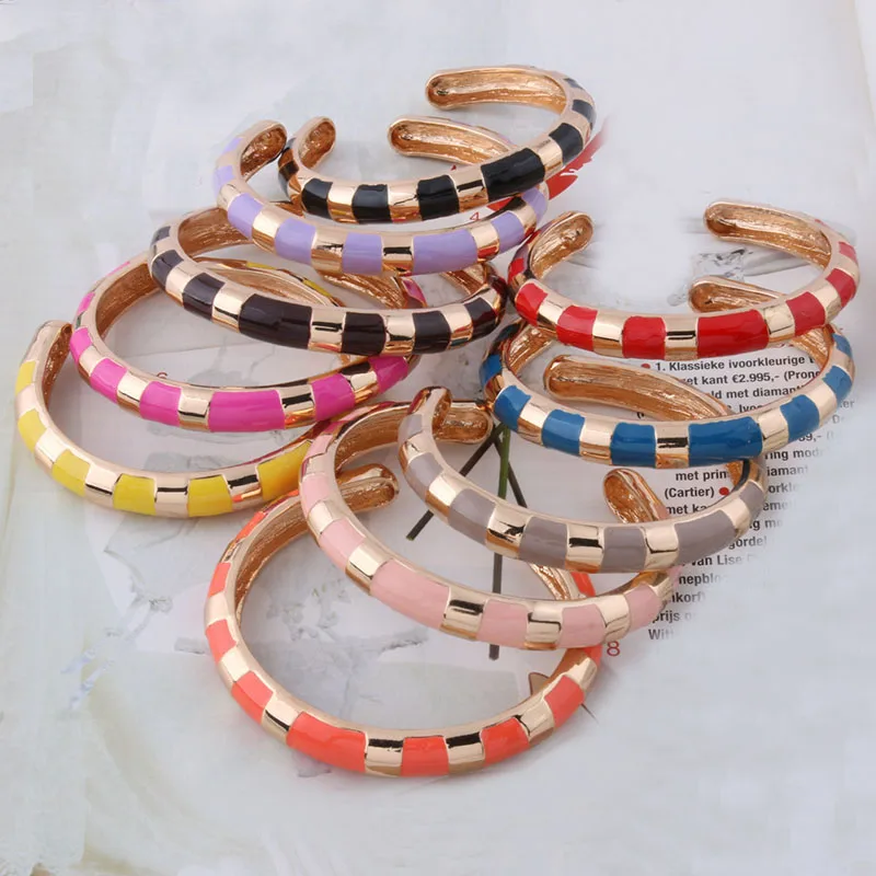 

NeeFuWoFu Bracelets snake Zinc alloy printing Bangles Bamboo festival Open Gradient Manual for National Charm Jewelry