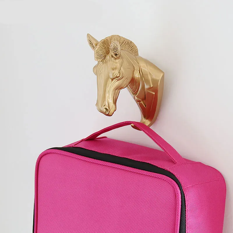 

Animal Zebra Gentleman Mr. Animal Storage Hooks Entrance Hook Hanging Wall Zebra Head Decoration Hooks