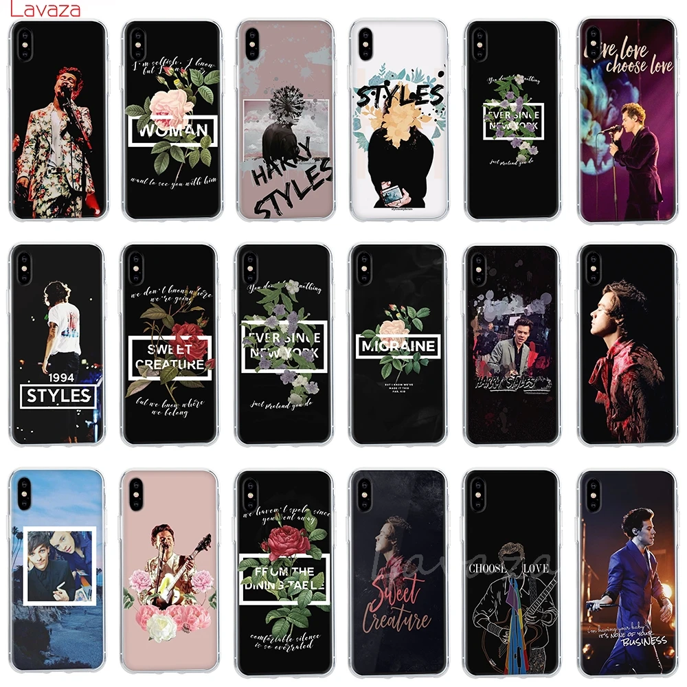 Lavaza One Direction Tattoos styles tomlinson Жесткий Чехол для Apple iPhone 6 6s 7 8 Plus X 5 5S SE чехол XS Max
