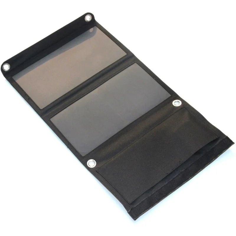  14W 2.5A Outdoor Solar Panel USB Output Portable Foldable Power Bank waterproof travel Solar Portab