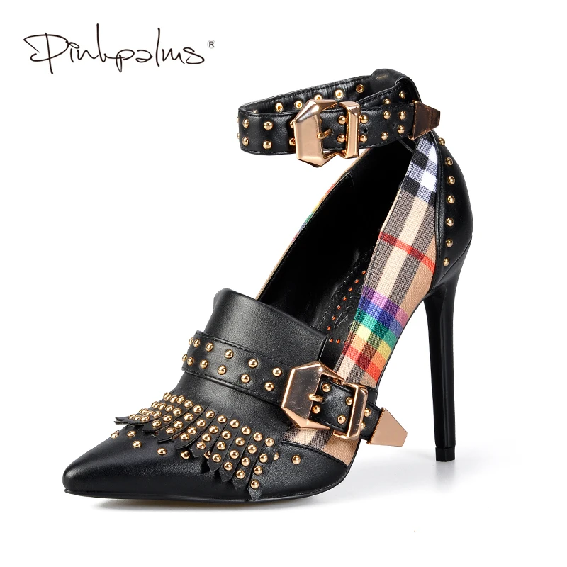 tartan mary jane shoes