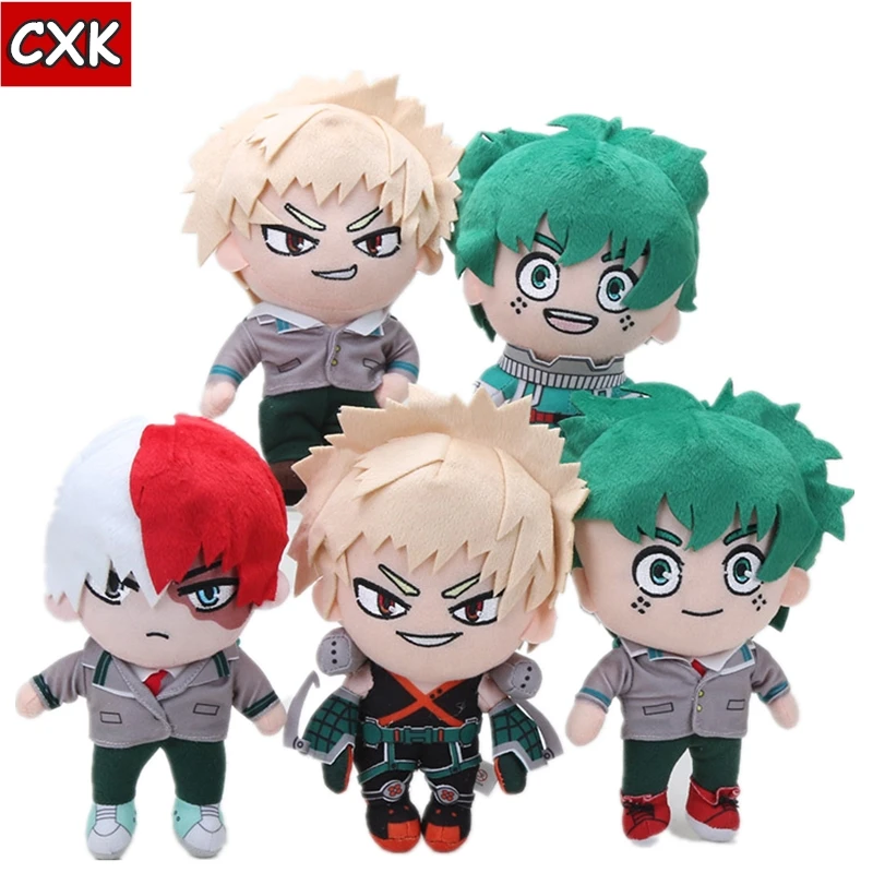 

5pcs/set boku no hero academia Doll Plsuh Toy apex legends Anime Cartoon Plush Toy Soft Stuffed Doll birthday Gift