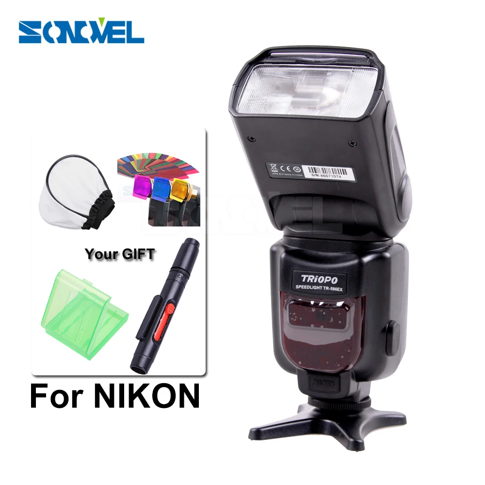 TRIOPO TR 586EX Wireless Flash TTL Speedlite For Nikon D850 D800 D600