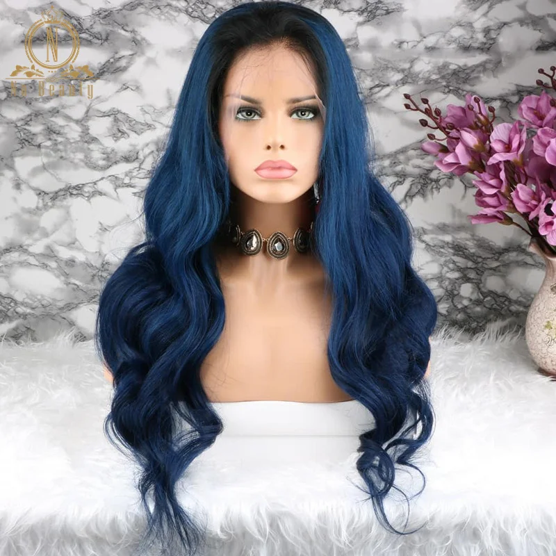 royal blue long wig for black women 1(1)