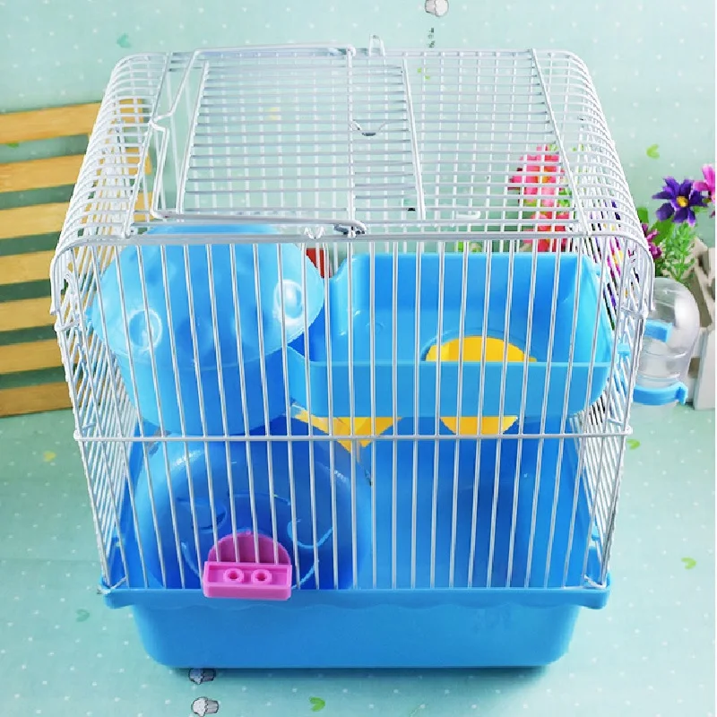 2017 Villa Cage For Hamsters Super Hamster Cage Plastic Guinea Pig