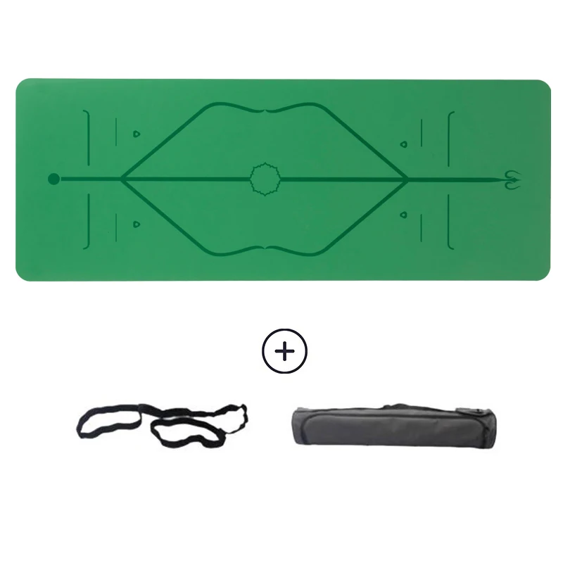 

Eco-friendly high-end yoga mat 183cm * 68cm*5MM widths and lengthens professional dance gymnastics mattress sport yoga mat
