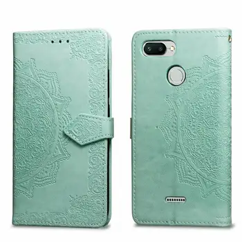 

Magnetic Wallet Leather Cover For Xiaomi Redmi 6A Luxury Card Slots Holder Shockproof Case For Xiaomi Redmi 6 Flip Stand Coque