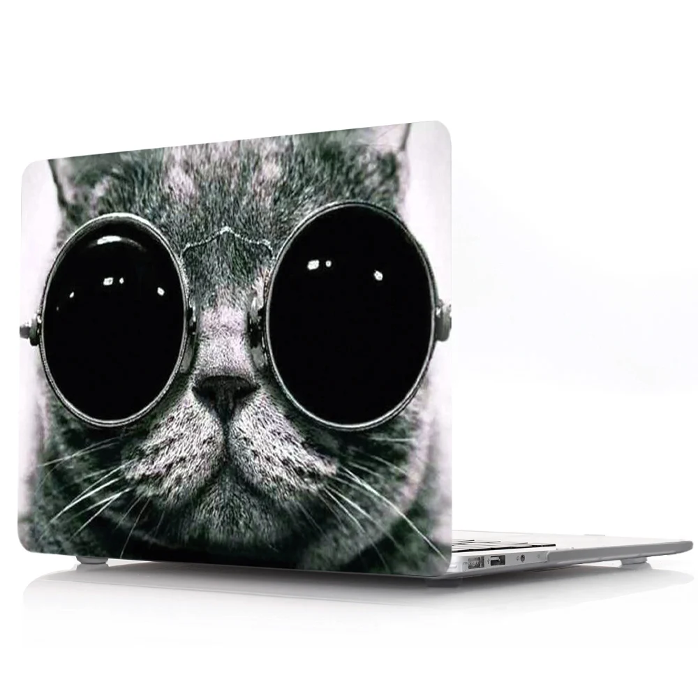 Lovely Cat Coque for Macbook Air 13 A1466 Case Cartoon Hard Case for Macbook Air Retina Pro 11 13 15 2018 2017 Touch bar Case (4)