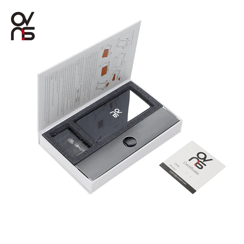 Комплекты электронных сигарет Rofvape OVNS Vape x Pod с большим экраном I phoneX style 500 мАч