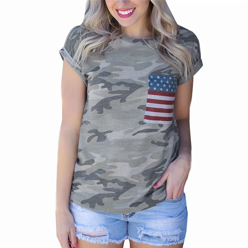 womens camo blouse