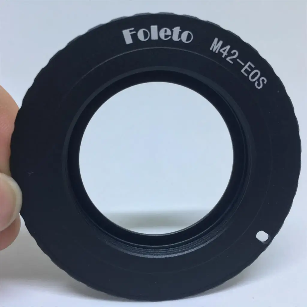 Новинка объектив Foleto AF III с подтверждением M42 для EOS адаптера камеры Canon EF