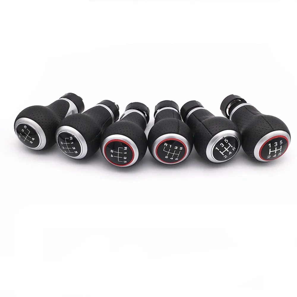 

For Audi a4 b6 B7 B8 A6 S4 8K A5 8T Q5 8R S Line / Ibiza 6J / Seat Leon for MK1 / VW Passat Golf MK4 Gear Shift Knob 5/6 Speed