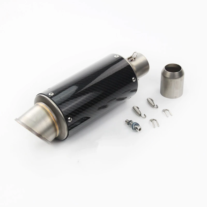 Motorcycle Exhaust Pipe 51mm Modified Exhaust Muffler Pipe For Honda