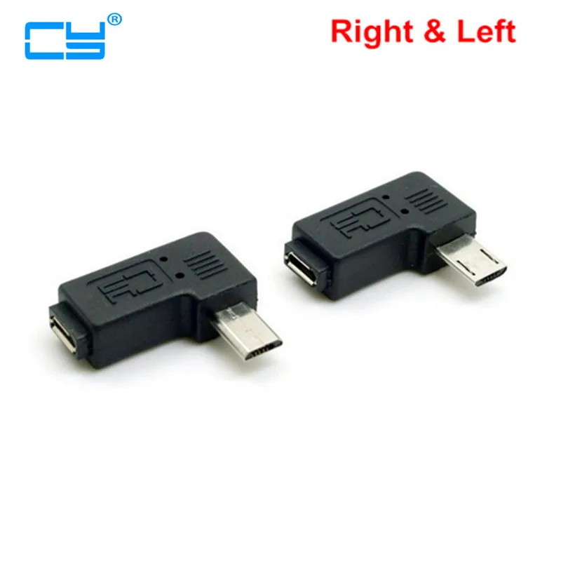 Разъем с удлинителем, 9 мм, длинный, 90 градусов, правый и левый угол, Micro USB 2,0, 5 контактный штекер гнездо M F|angled micro usb|right angle micro usbleft angle micro usb | АлиЭкспресс