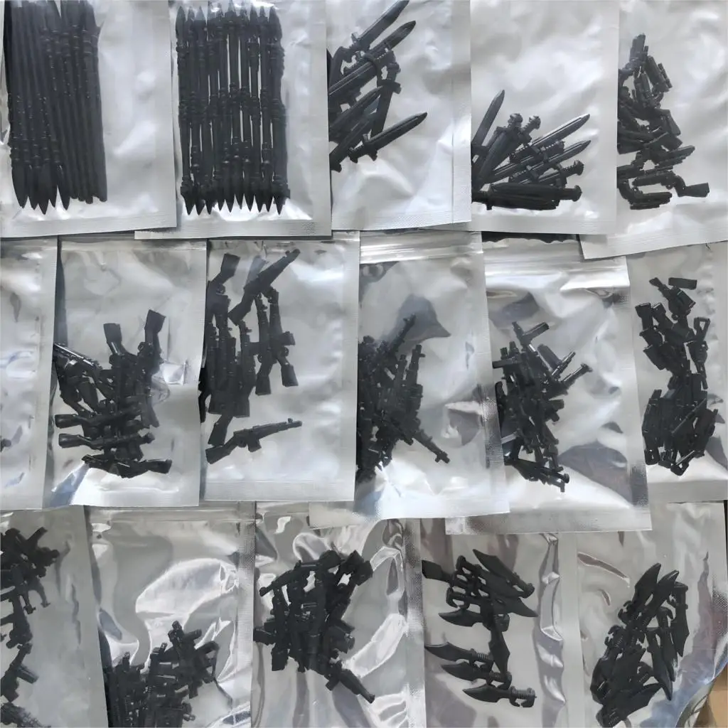 

Legoing Arms Weapon 10pcs/lot Medieval Knights Rome Weapons Lance Axe Sword Legoings Militaty Blocks Military Equipment Toys