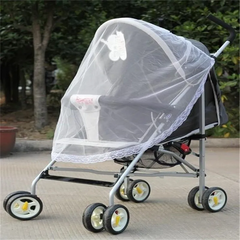 Mosquito Net Infants Baby Stroller Pushchair Mosquito Insect Net Safe Mesh Buggy Crib Netting