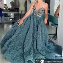 Newest Sexy Civil Rustic Blue Ball Gown Wedding Bridal Dress Gowns Cloud For Pregnant Bride Dresses Turkey Noivas Berta Gelinlik