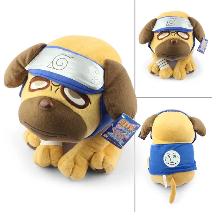 Японского аниме мультфильм Наруто 1 шт. 40 см Наруто Какаши паккун собака плюшевые игрушки розничная