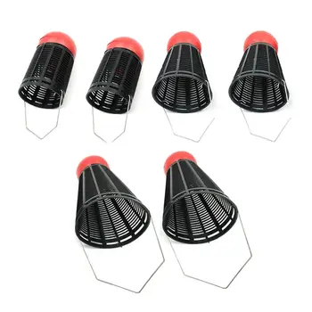 

2pcs Fishing Bait Cage Trap Basket Feeder Holder Carp Fishing Tackle Accessories