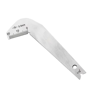 

High quality Bit Pattern Drill Template drill bit gauge weld inspect gauge tool Drill Bit Patter Gauge Template