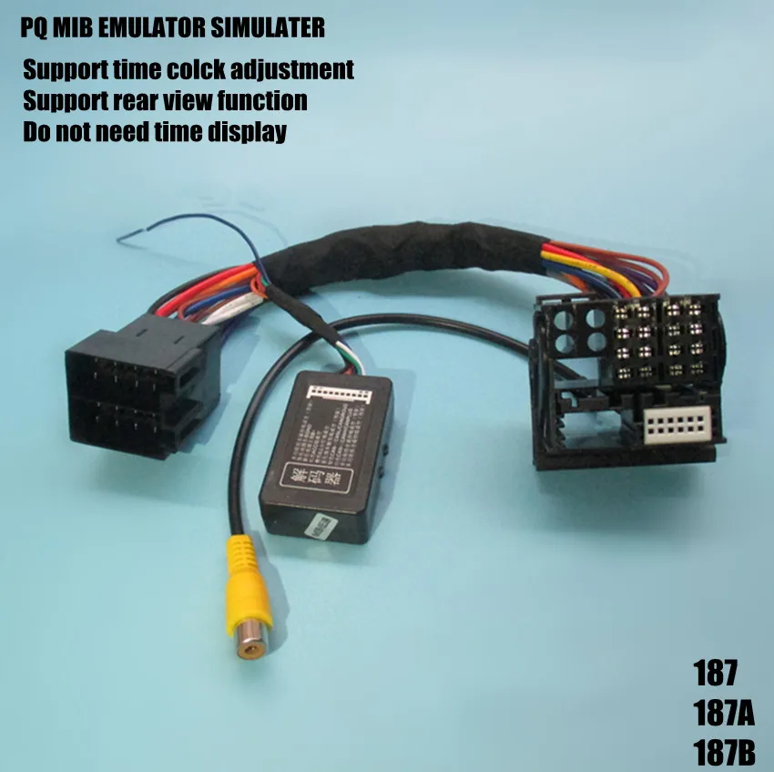 PQ MIB RCD330 плюс декодер Canbus симулятор эмулятор шлюза для гольфа MK5 MK6 для Passat B6 B7 для Tiguan