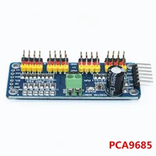 TENSTAR ROBOT 16 Channel 12-bit PWM/Servo Driver-I2C interface PCA9685 module Raspberry pi shield module servo shield