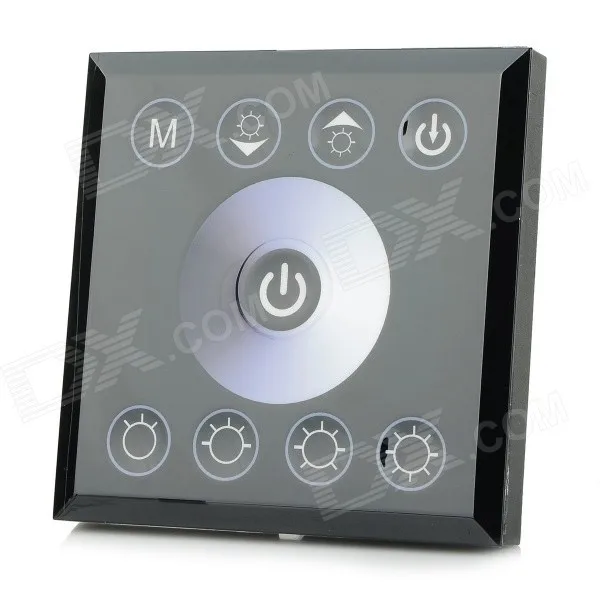 Touch Panel Single Color LED Strip Dimmer 12V 24V ,Light Dimmer Switch