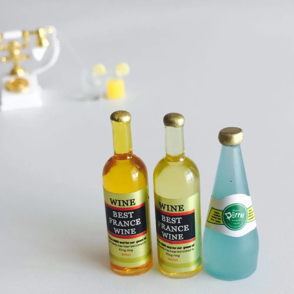 diy miniature bottles