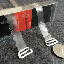 Корейский стиль элегантный кружевной красивый невидимый плечевой ремень без коробки популярный Удобный Пояс для нижнего белья пластиковая пряжка 10 шт./лот