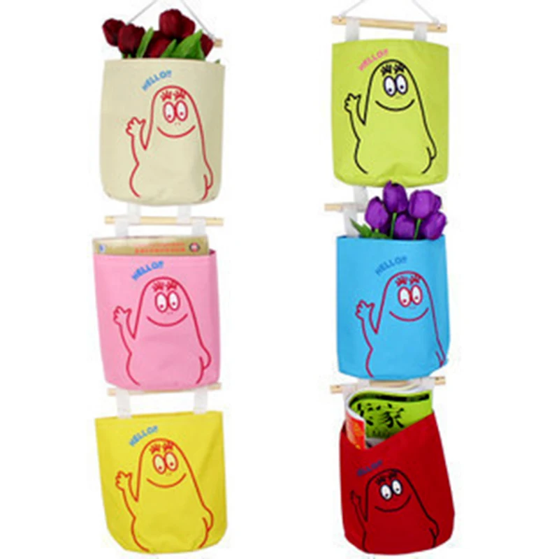 Cute Hang Up Wall Storage Bag Decorative Hang Stuff c Organizer Colors