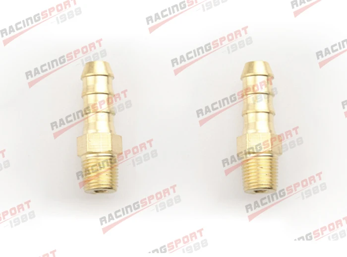 8mm Barb Aluminum Adapters Black BOSCH 044Fuel Pump Inlet M12 X 1.5 to 5//16/"