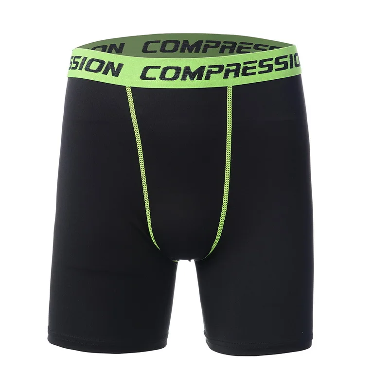 

CALOFE New High Quality Men Sports Shorts Gym Compression Wear Under Layer Short Pants Athletic Tights Half Trousers