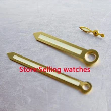 Золотые руки parnis super lume для часов 47 мм чехол 6497 6498 st36 movment