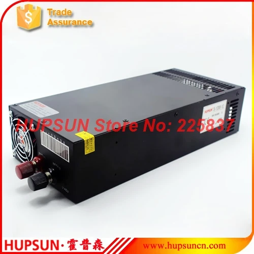 dc 48v power supply 50a 50a fonte 100a AC 24v 12volt 1200w 12v DC to 220v 100amp