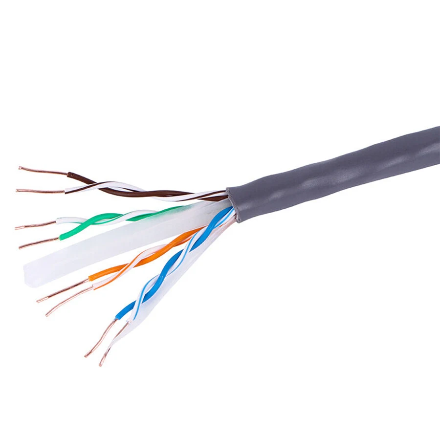 Choseal 30th юбилей QS6162 DIY Cat6 Gigabit Lan кабель Ethernet из чистой бескислородной Медь высокое