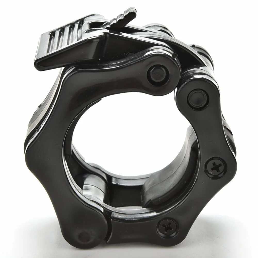 1Pair 50mm 2" Easy Barbell Lock Collars Standard For Olympic Barbell