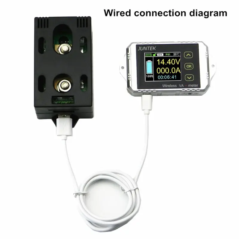 DC 120V 50A 100A 200A 300A беспроводной Амперметр Напряжение кулер кВт/ч ватт автомобильный