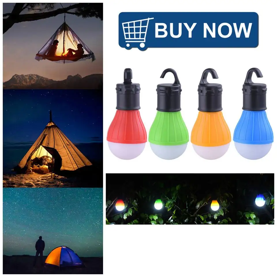 New Arrivals LED Tent Light Bulb Soft Light Outdoor Hanging LED Camping