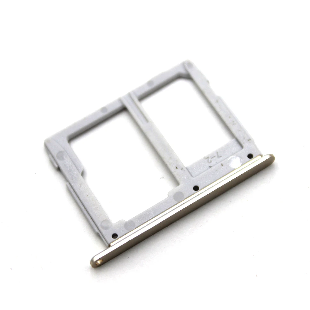 Двойной SIM лоток для карт памяти Micro SD слот для samsung Galaxy A3 A5 A7 кард-ридер держатель для A310 A510 A710