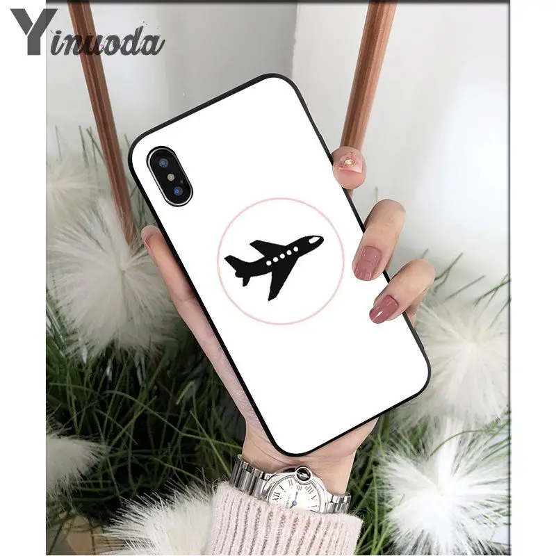 Simple and lovely cartoon pattern air plane