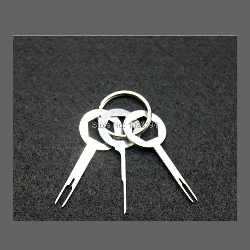 

3Pcs For Car SUV Terminal Wiring Crimp connector Pin Removel Key Extractor Tools kit