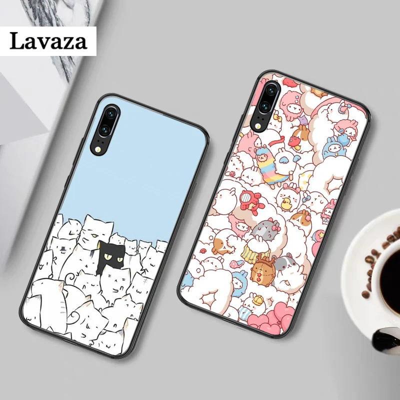 Силиконовый чехол с милыми животными для Huawei P8 Lite 2015 2017 P9 2016 Mimi P10 P20 Pro P Smart Z 2019