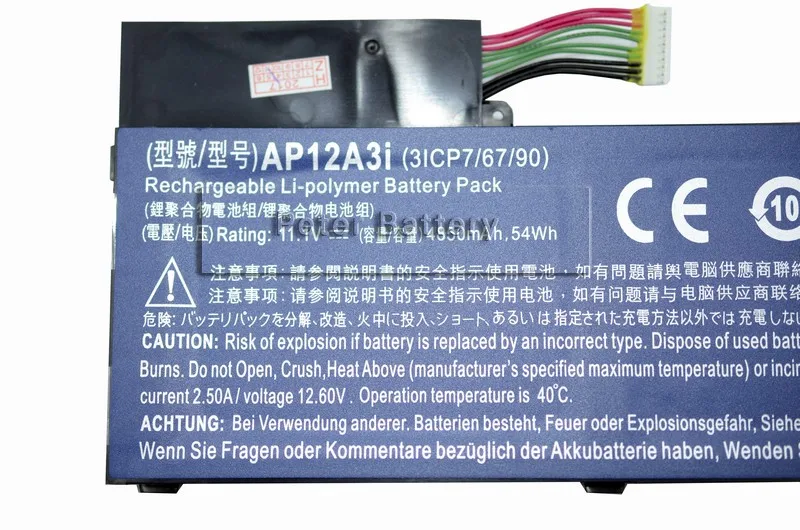 Оригинальный аккумулятор для ноутбука JIGU AP12A3I ACER Aspire Timeline Ultra M3 M5 581 AP12A4i 481 581|battery for