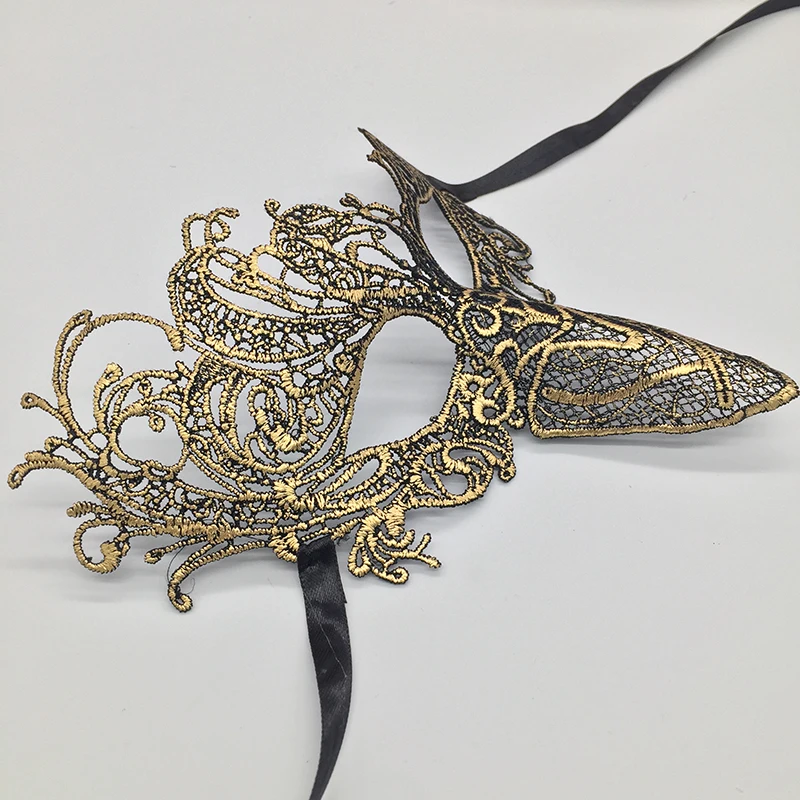 

Sexy Lady Lace Mask Cutout Eye Mask For Masquerade Party Fancy Dress Costume Lace Phoenix Bird Mask for Halloween Party Fancy