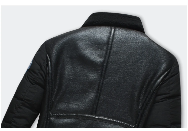 veste cuir homme