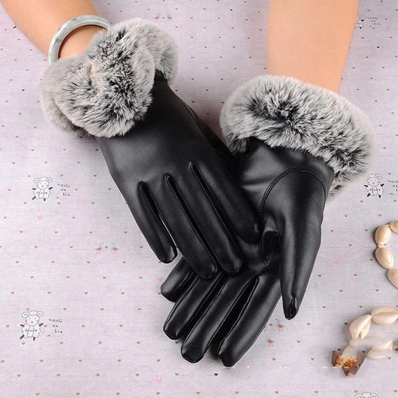Super Warm Gloves Cashmere With Touch Screen Function Fashion New